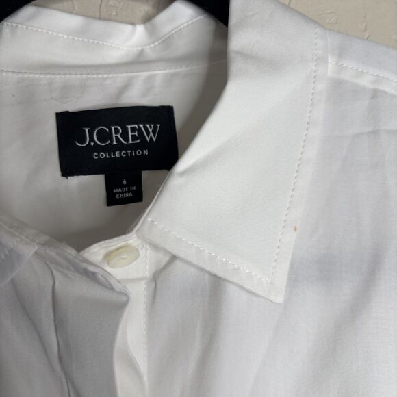 J.Crew Collection Feather Hem Shirt Dress - Picture 7 of 8